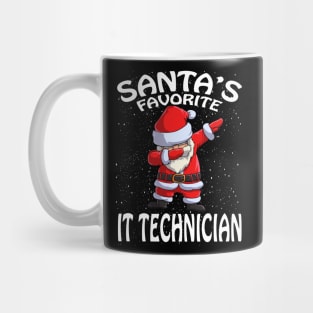 Santas Favorite It Technician Christmas Mug